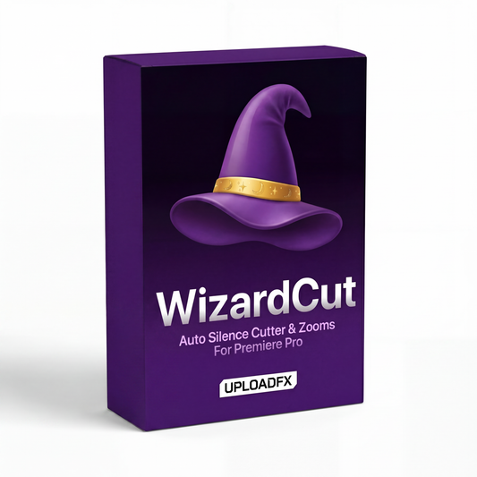 WizardCut auto silence cutter for Premiere Pro — UploadFX